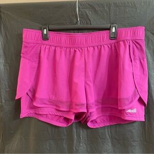 Avia XL Pink Athletic Shorts Running Performance Training Athleisure Track